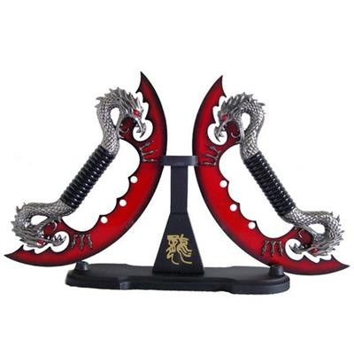 2 Dagues Dragon Rouge