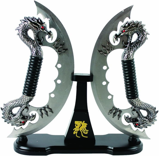 2 Dagues Dragon Gris