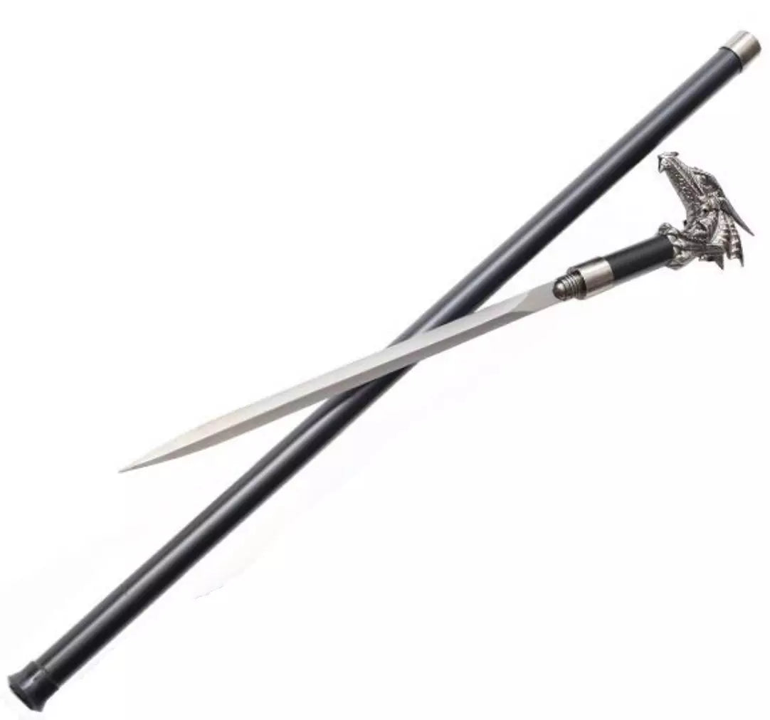 Canne Épée Tête De Dragon